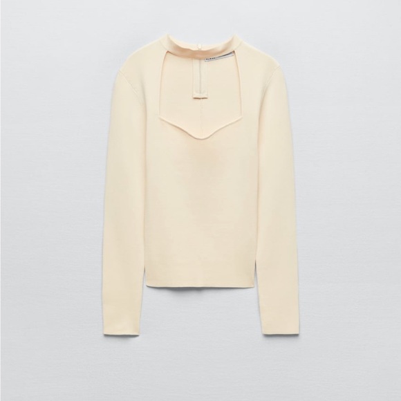 Zara knit choker top - Picture 9 of 10